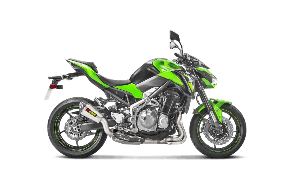 Akrapovič - Kawasaki Z900 2017-2018 Slip-On Exhaust (Titanium)