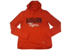 Auburn Tigers Under Armour Coldgear WOMENS Orange Funnel Neck Sweatshirt (S)