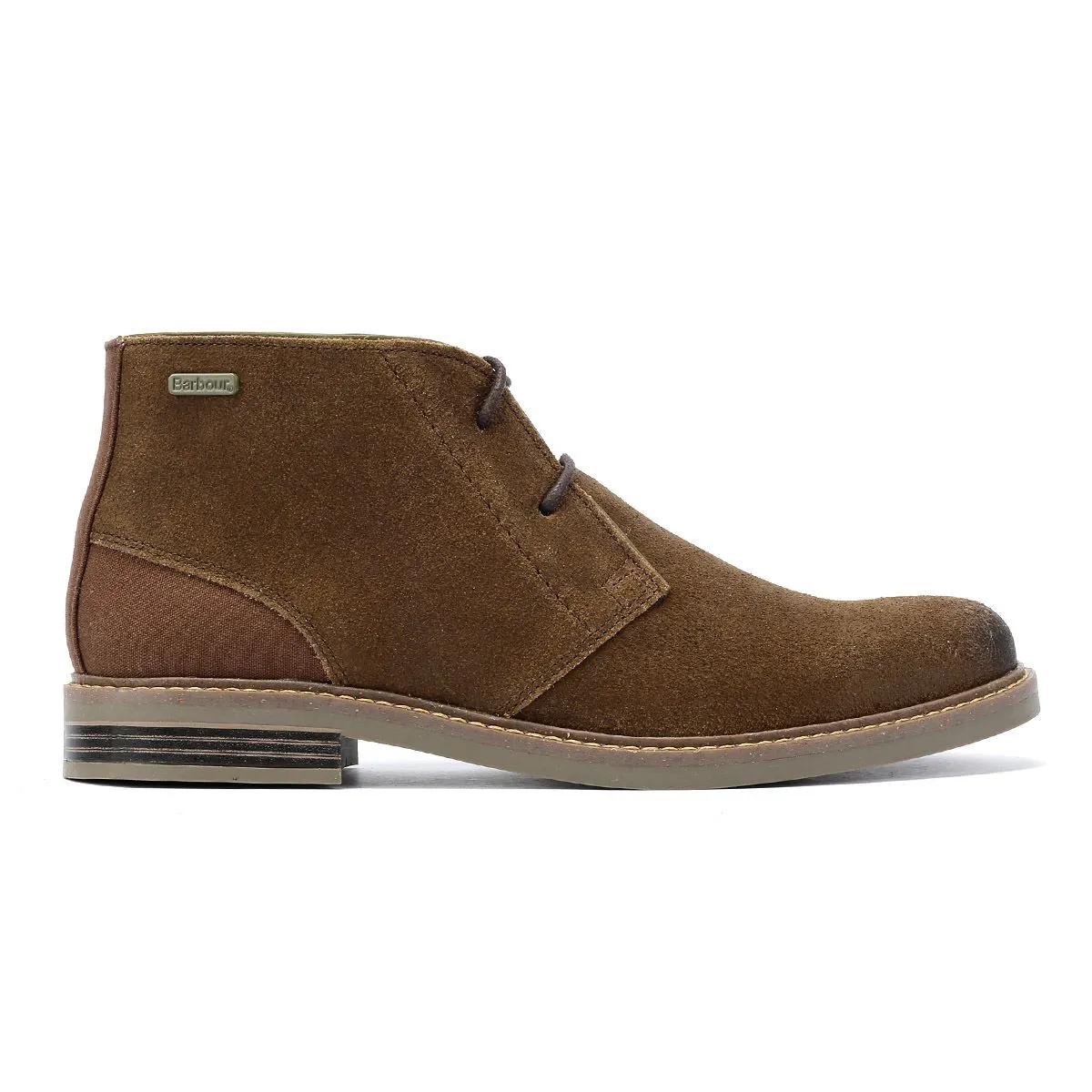 Barbour Readhead Leather Men's Khaki Boots