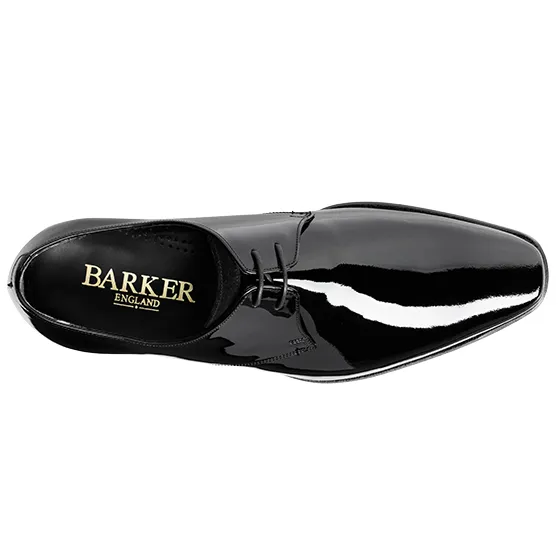 BARKER Goldington Shoes - Mens Derby - Black Patent