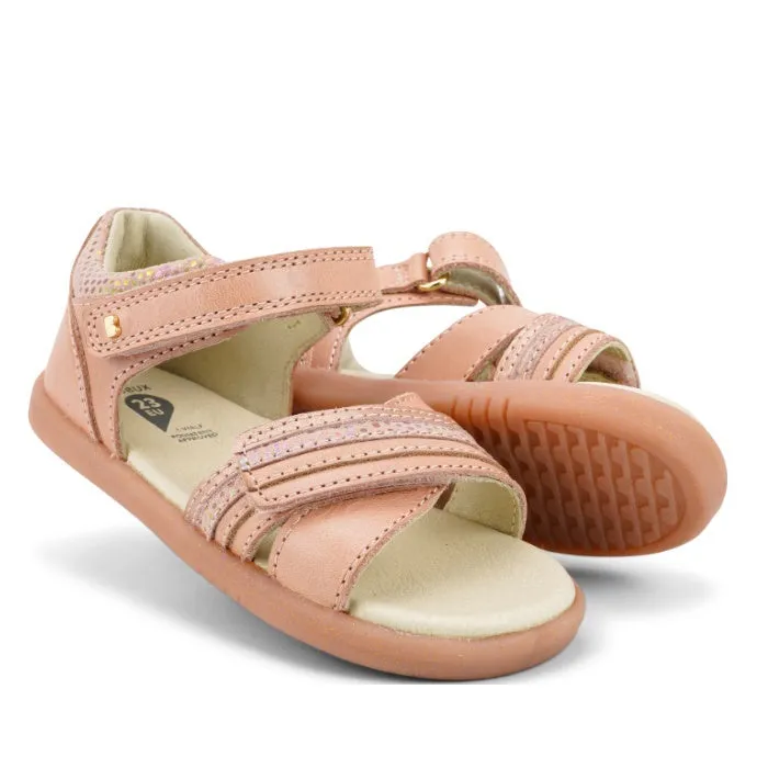 Bobux iwalk IW Magic Girls Leather Sandal Pink