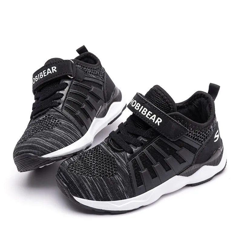 Children's Shoes, Boys' Sports Shoes, Casual Fly-knit Shoes