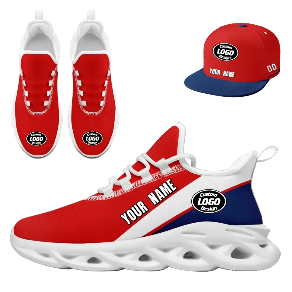 Custom Maxsoul Sneaker And Hat Combo Personalized Sneaker And Apparel For Gifting Brand Promotion Fan Festivals And Events Zh-24020073-5w