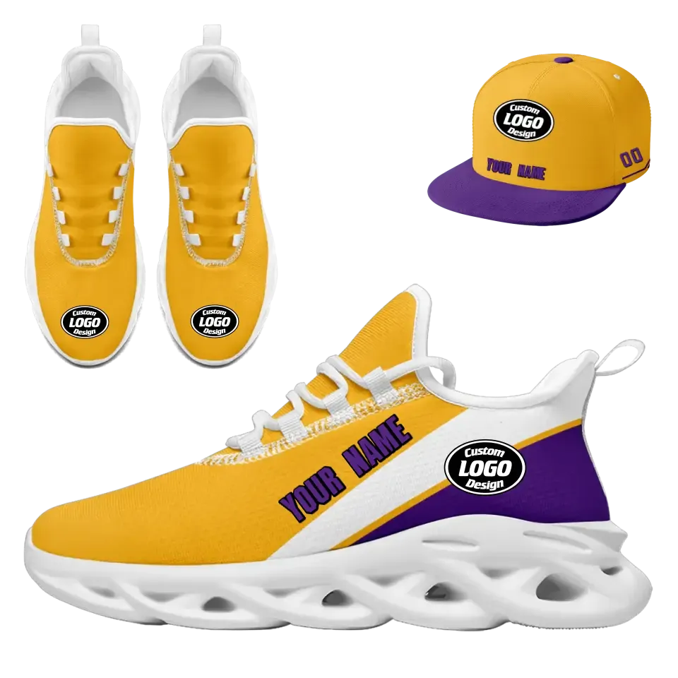 Custom Maxsoul Sneaker And Hat Combo Personalized Sneaker And Apparel For Gifting Brand Promotion Fan Festivals And Events Zh-24020073-7w