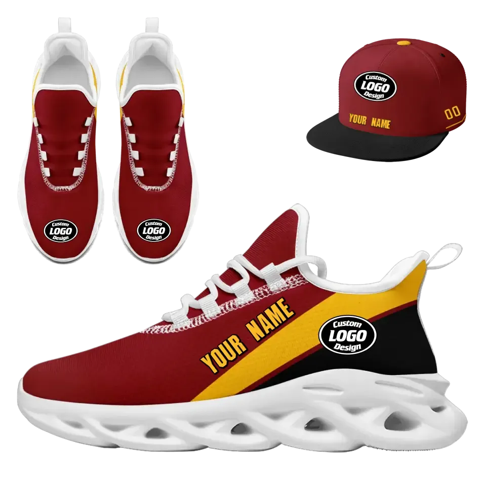 Custom Maxsoul Sneaker And Hat Combo Personalized Sneaker And Apparel For Gifting Brand Promotion Fan Festivals And Events Zh-24020073-9w