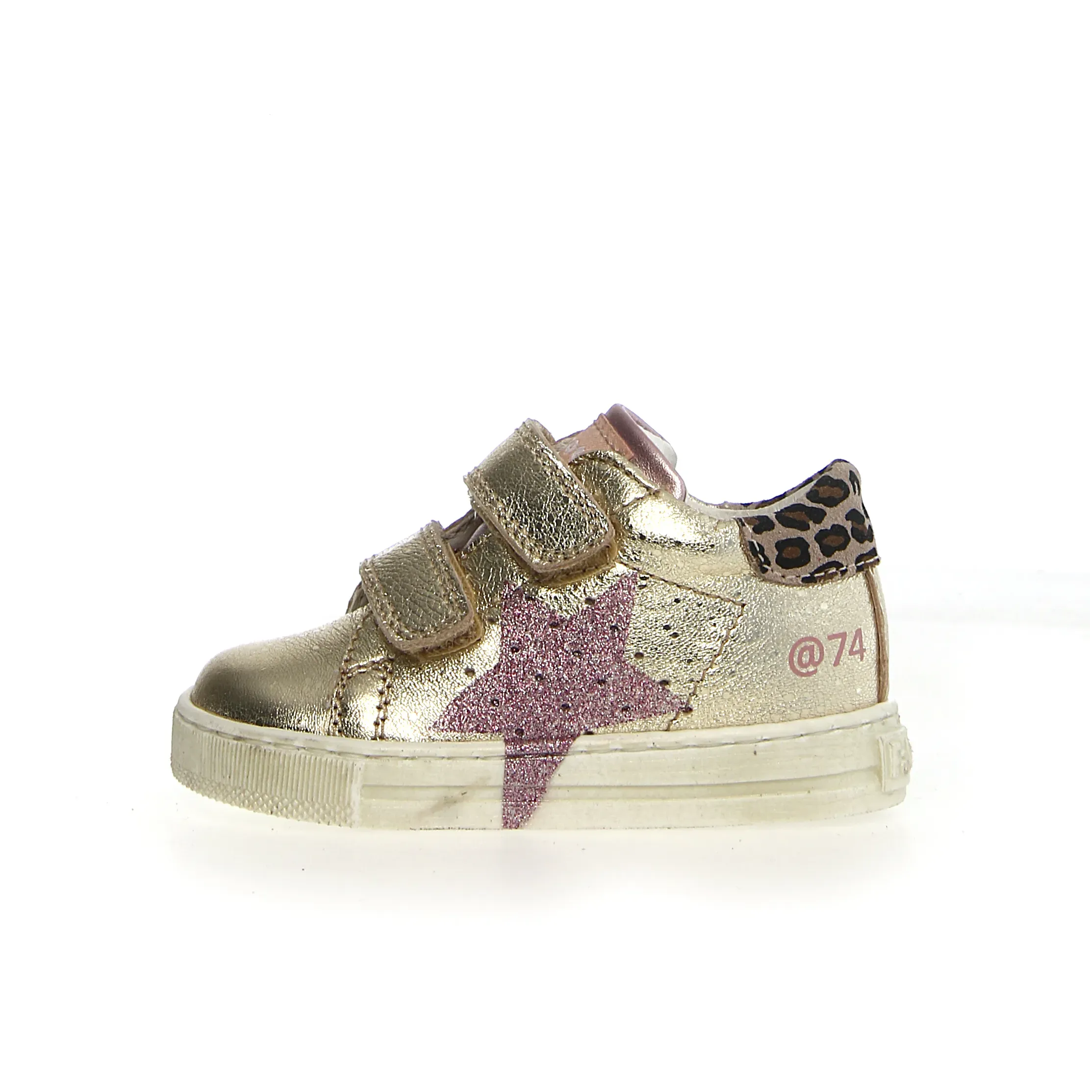 Falcotto Salazar 3 Vl Girl's Casual Shoes - Platinum/Cipria