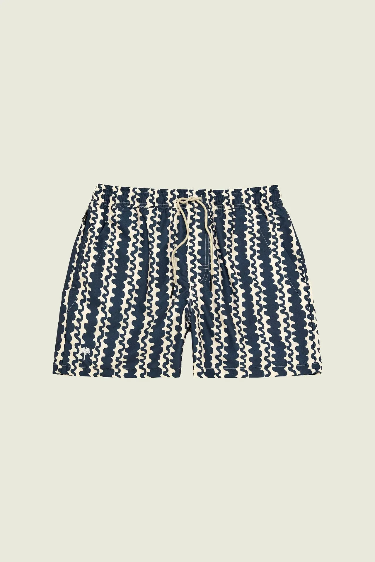 FINAL SALE: Blue Scribble Swim Shorts