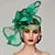 Flowers Feather Headpiece Kentucky Derby Hat