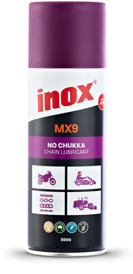 Inox Mx9 No Chukka Chain Lube 300G - MX9-300 (Pickup Only)