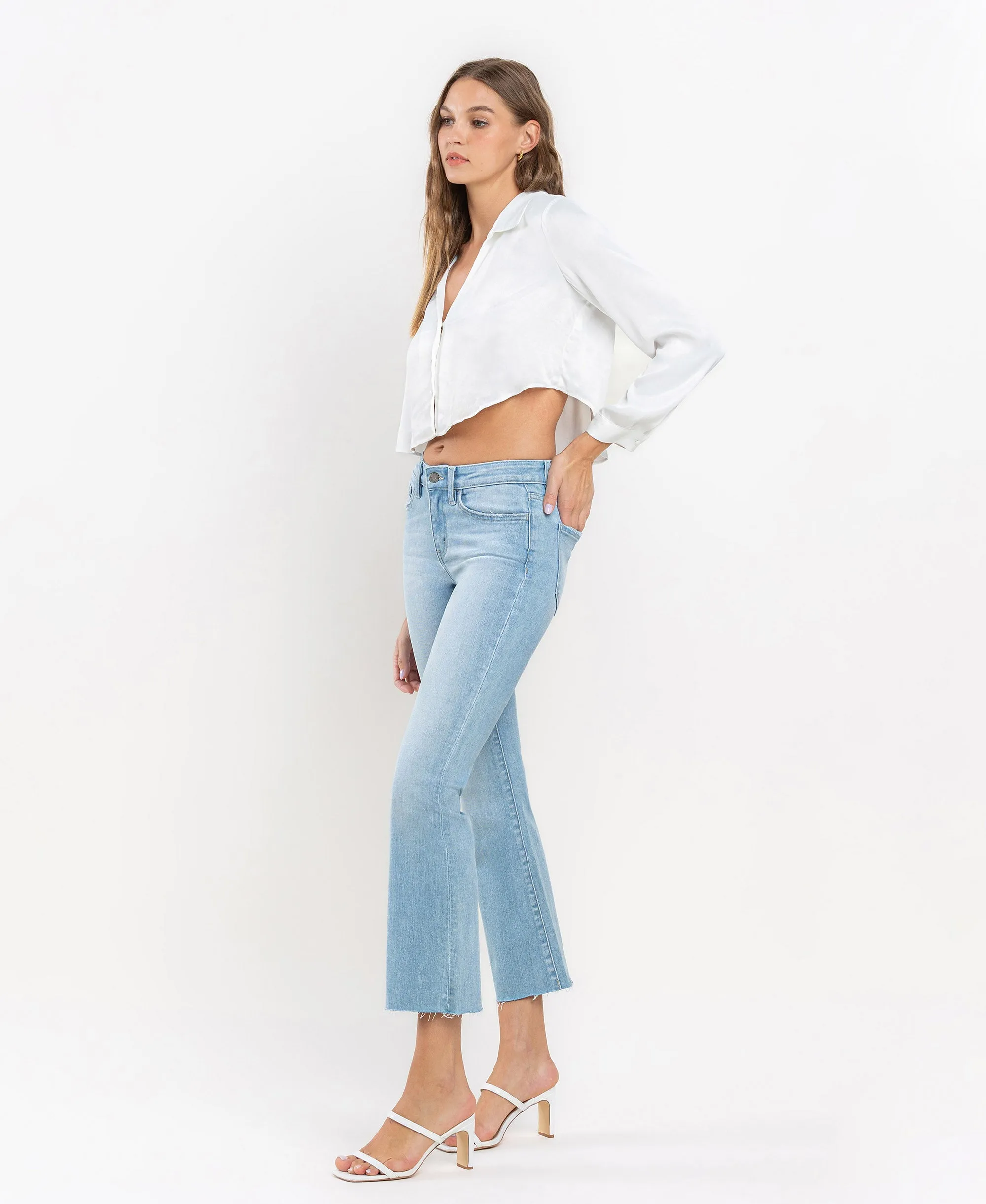 Midrise Ankle Bootcut Jean