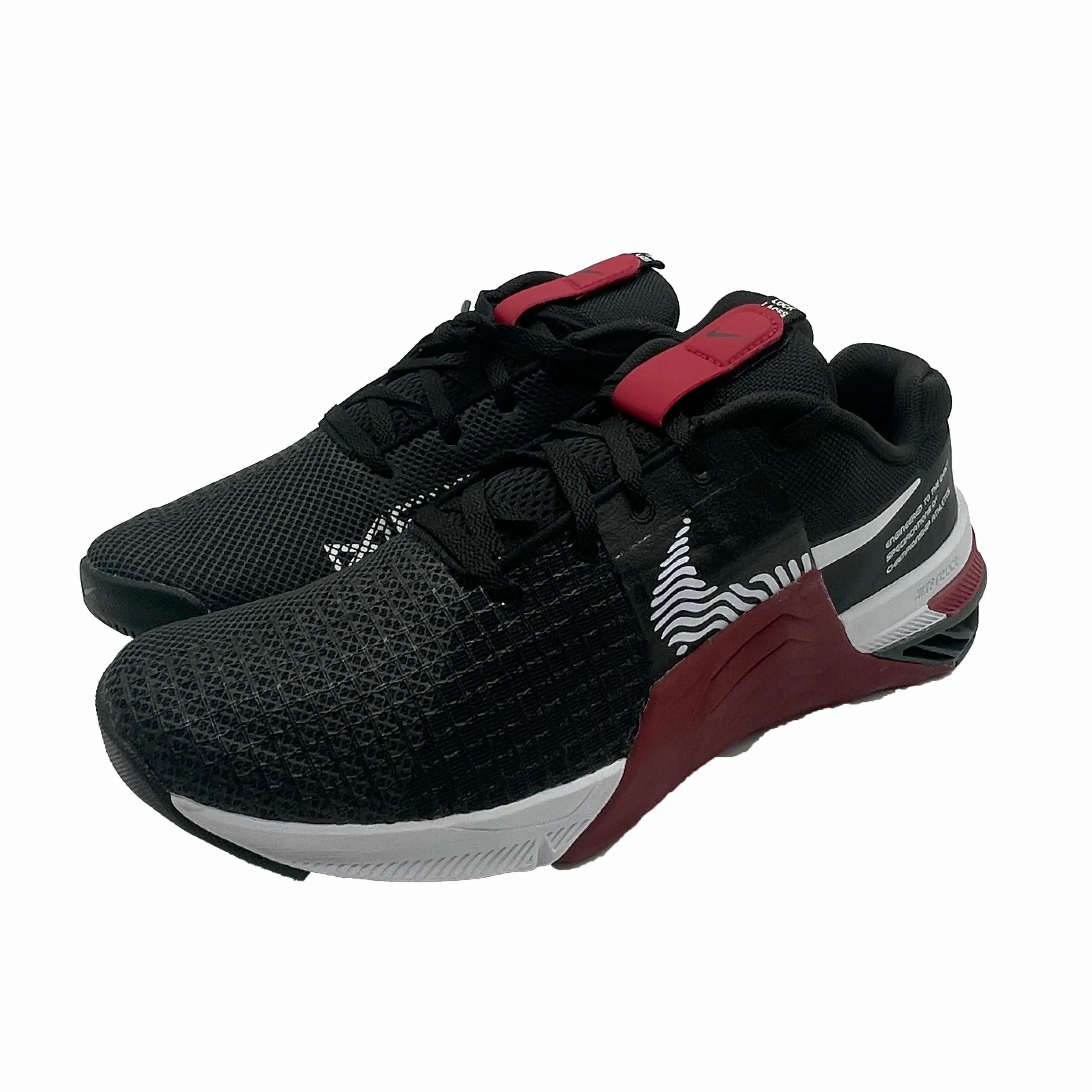 Nike - Metcon 8 Training Shoes (Black/Crimson)