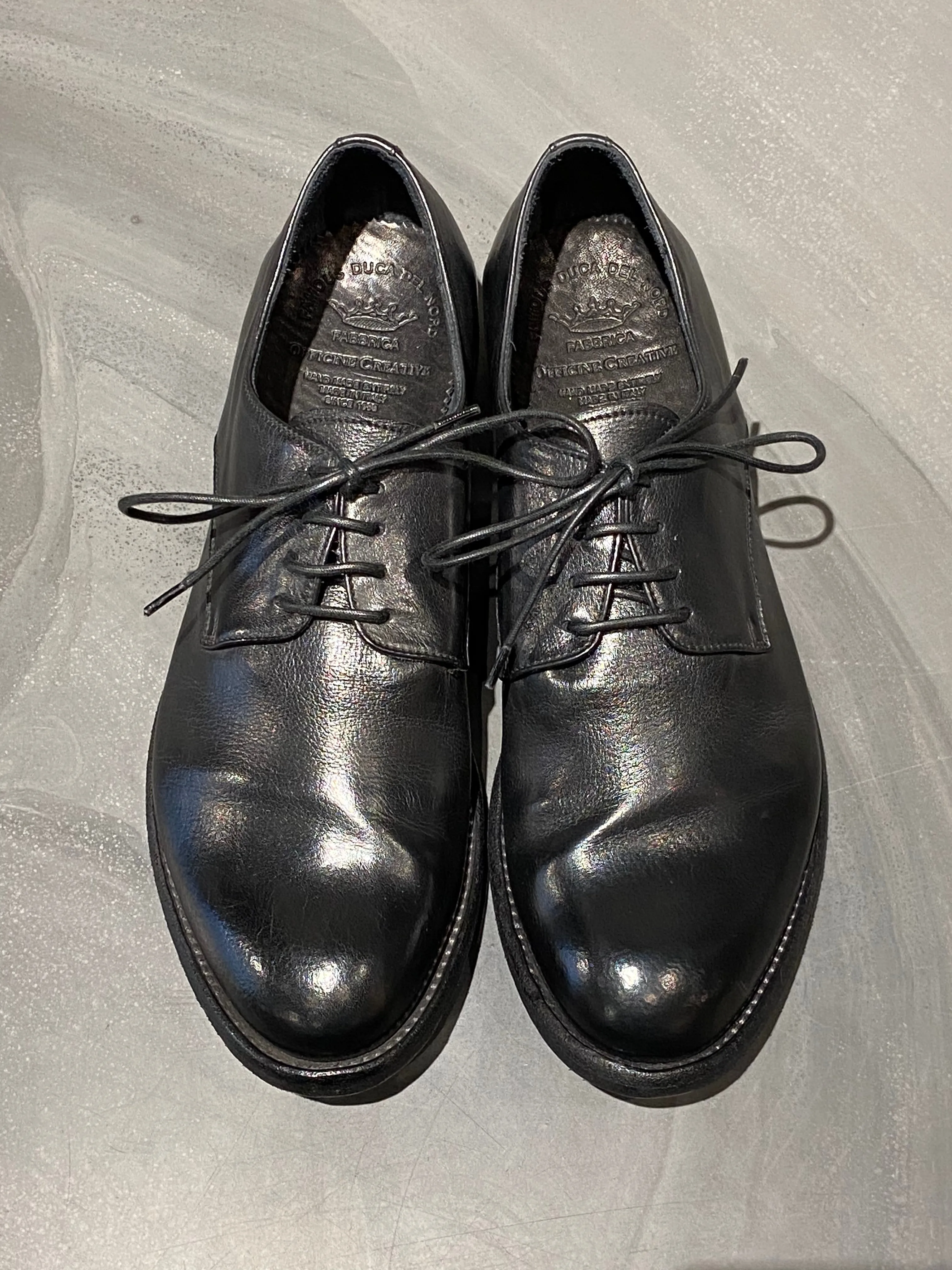 OFFICINE CREATIVE ARCHIVE/030 DERBY BLACK