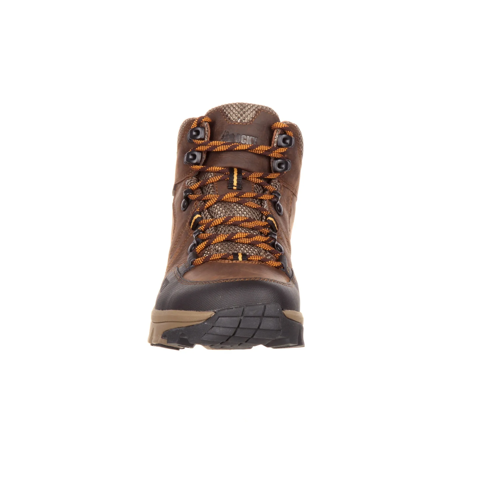 Rocky Mens Brown Leather Endeavour Pt WP Hiking Boots