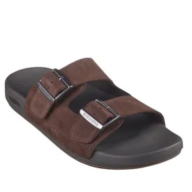 Skechers Mens Arch Fit Pro Sandal Day Melbourne Brown