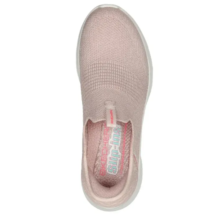 Skechers Ultra Flex 3.0 Slip In Cozy Streak Rose