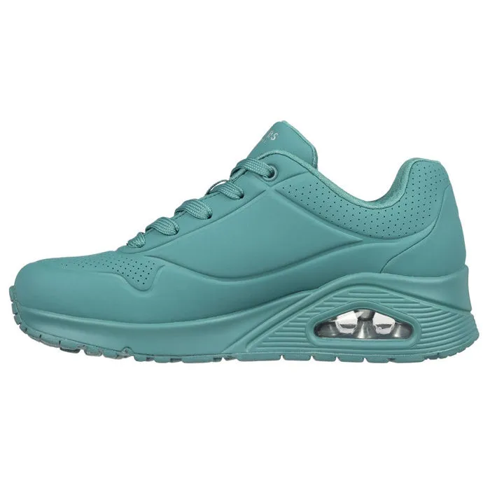 Skechers Uno Stand On Air Womens Trainer Teal