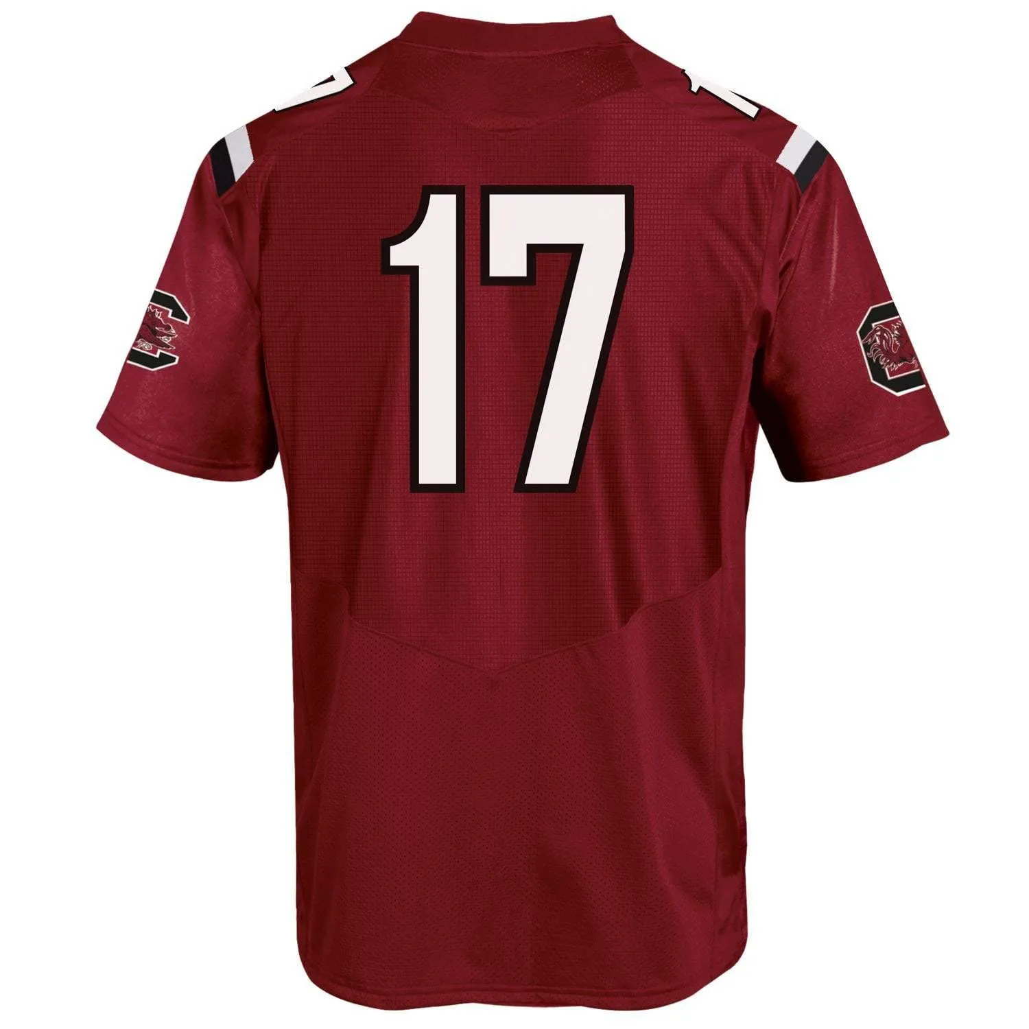 South Carolina Gamecocks Under Armour #17 HG Maroon Sideline Football Jersey