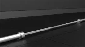 THROWDOWN POWERLIFTING BAR, HARD CHROME, 32MM, 20KG