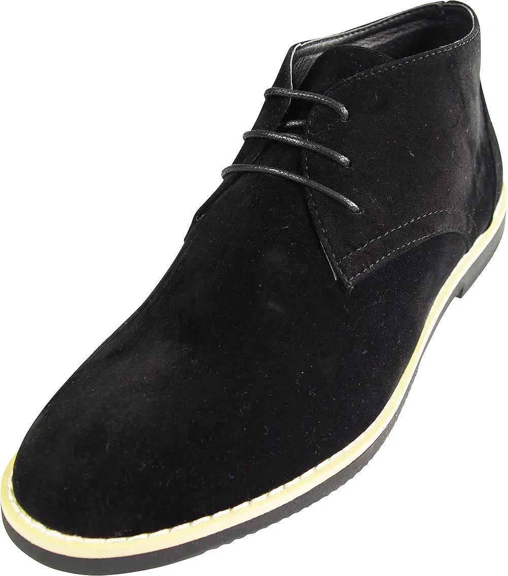 Via Farinella - Mens Classic Chukka Desert Boots