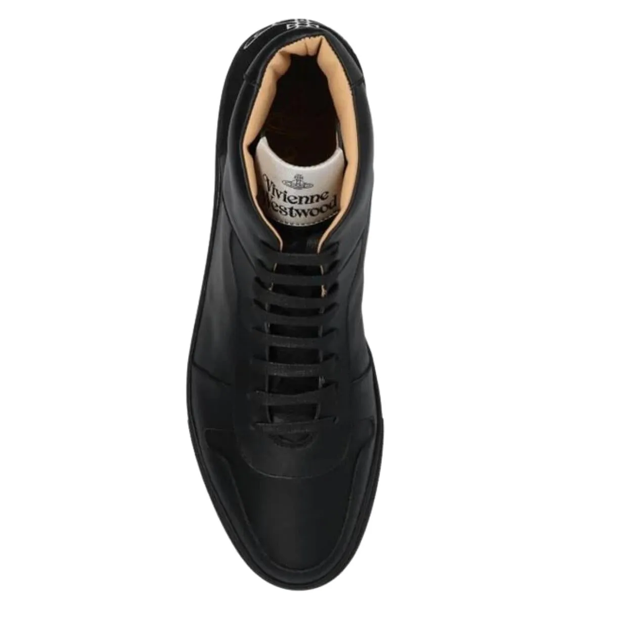 Vivienne Westwood Classic Black High Top Trainers